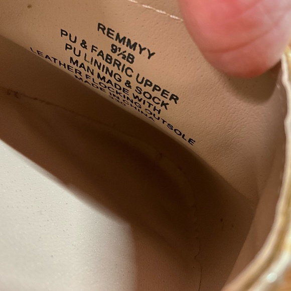 STEVE MADDEN Espadrille Flats Man Made and Genuine Leather Combo Sz 9.5 - Picture 8 of 10